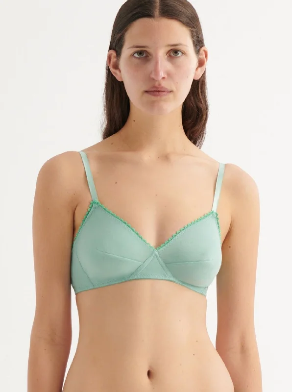 Araks: Antonia Cotton Bralette - Sage