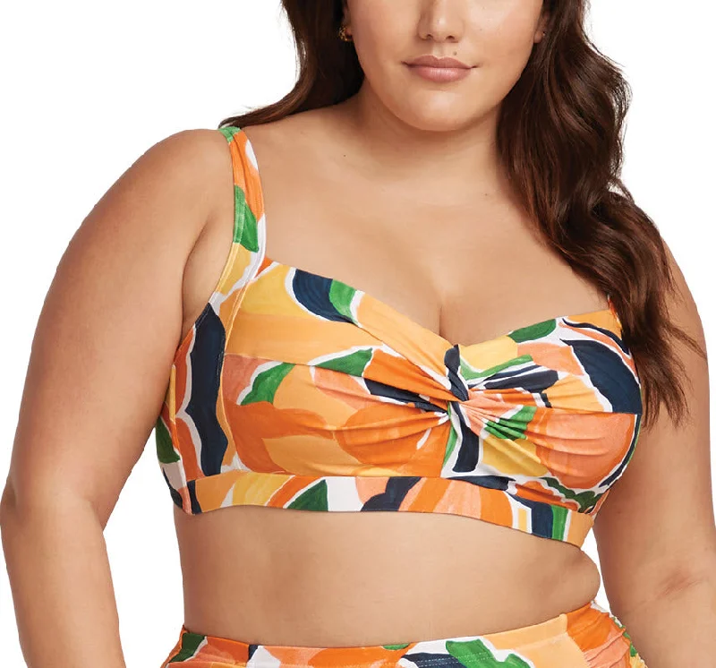 Artesands Swimwear De L'Hortus Botticelli Orange Multi Cup Bikini Top 3794DL