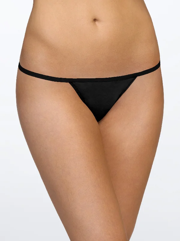 BreatheSoft™ G-String Black