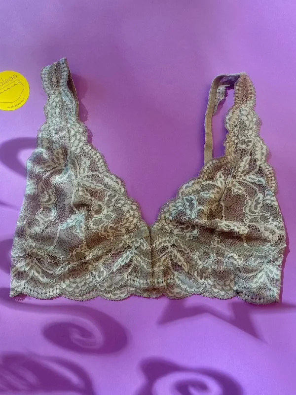 Clo: Fortuna Lace Bralette with Wide Straps Bra - XL, Last One!