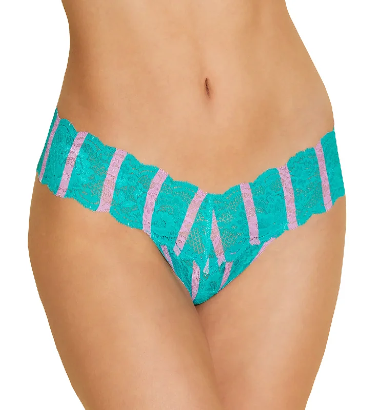 Cosabella Never Say Never Printed Cutie Thong (NEVEP0321) - Andaman Stripe