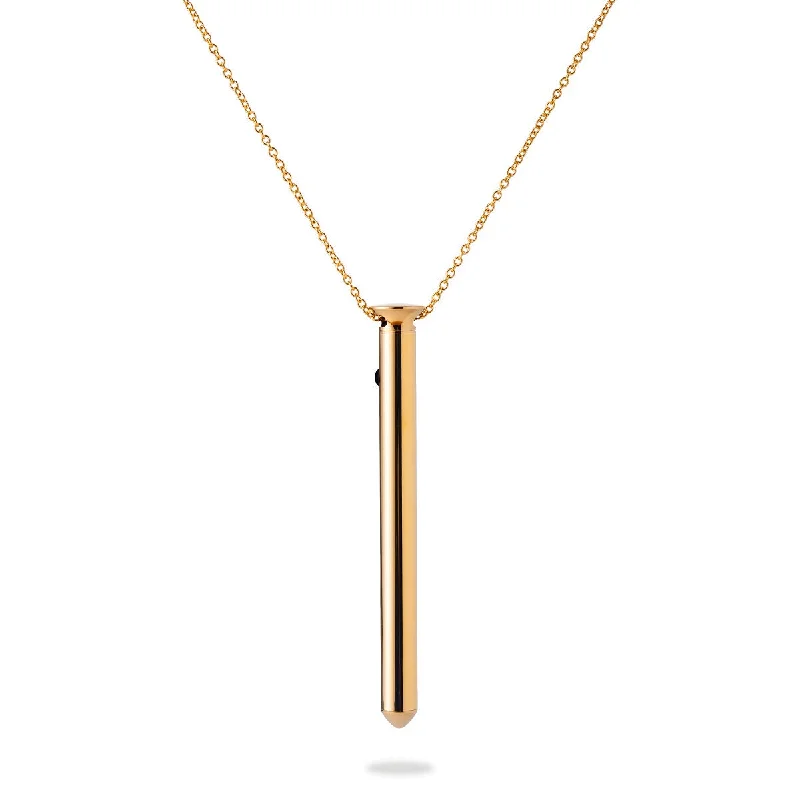 Crave Vesper2 24 KT Gold Vibration Toy Necklace