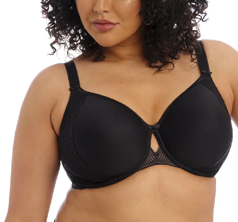 Elomi Charley Black Smooth T Shirt Bra 4383