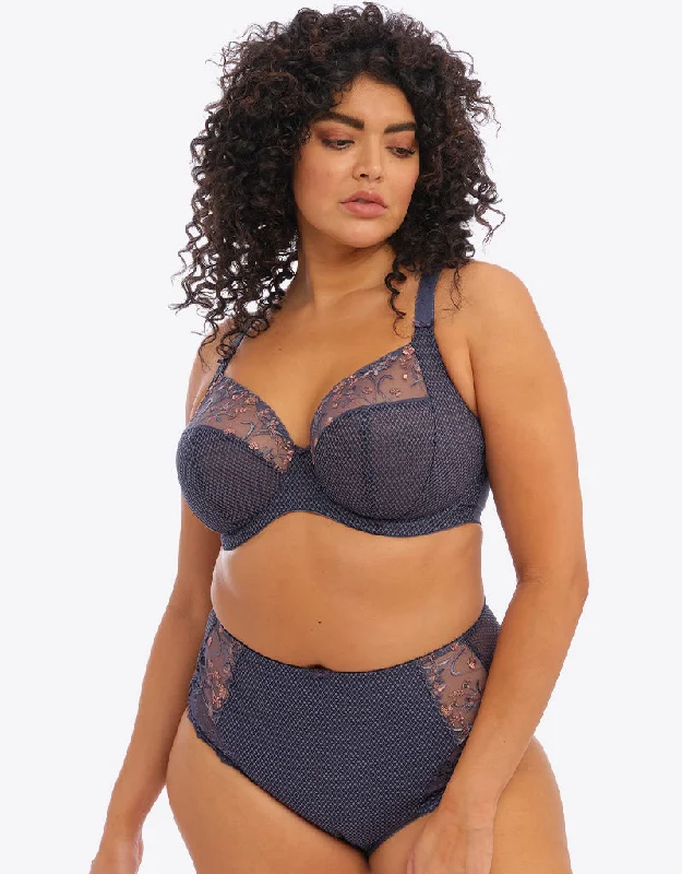 Elomi Charley Full Plunge Side Support Bra Storm