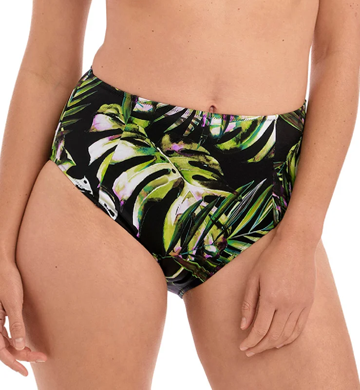 Fantasie Palm Valley High Rise Swim Brief (6767) - Black