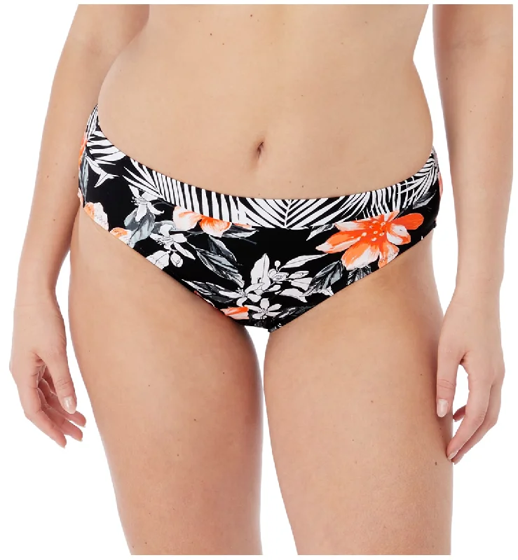 Fantasie Port Maria Mid Rise Bikini Brief (6895) - Black