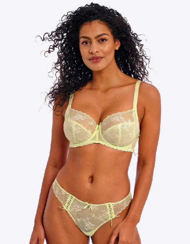 Freya Offbeat Decadence Side Support Bra Key Lime Green