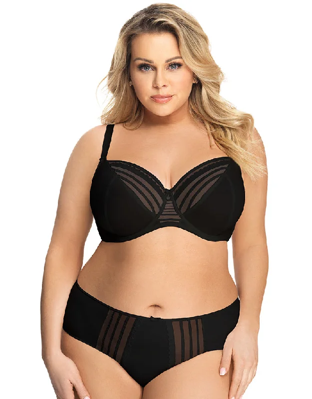 Gorsenia Tivoli Full Cup Bra Black