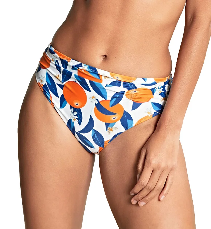 Panache Midi Gathered Swim Pant (SW1729) - Sicily Print