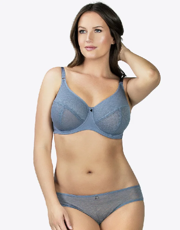 Parfait Enora Minimizer Full Cup Bra Stormy skies