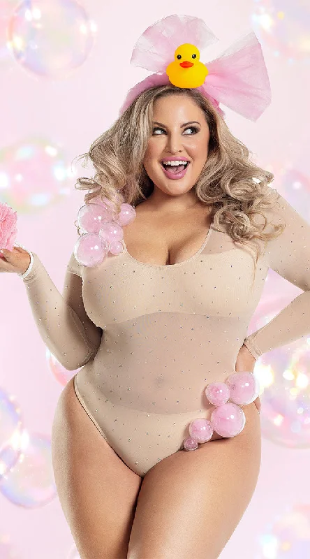 Plus Size Bubble Bath Babe Costume