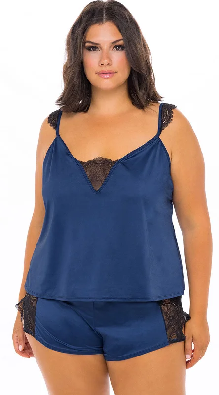 Plus Size Eyes Wide Open Cami Set