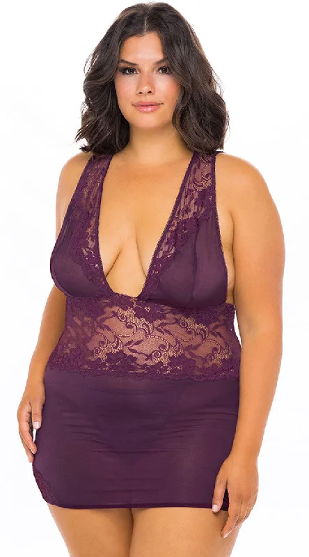 Plus Size Good Intentions Chemise Set