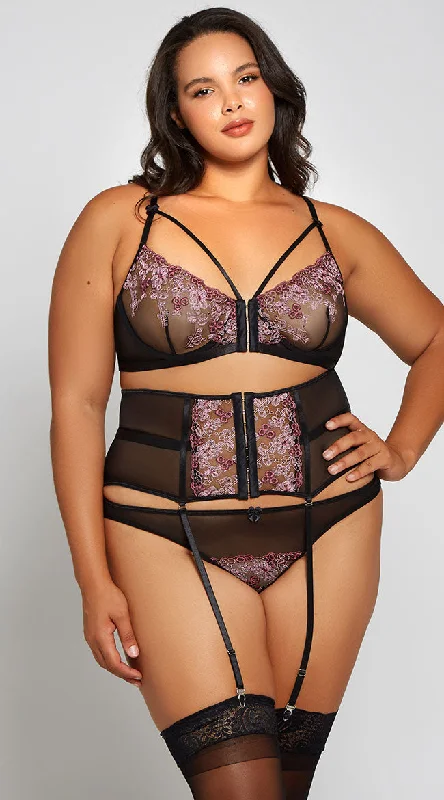 Plus Size Love You Bunches Bra Set