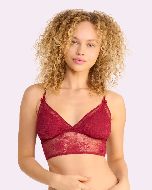 That Lace Longline Bralette | That Lace (Vampire Kiss)